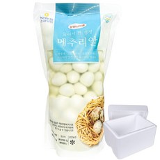해성 국산 안심 깐메추리알 삶은메추리알 1kg - 아이스박스 포장, 1개