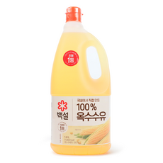 백설 옥수수유, 1.8L, 17개