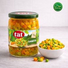 TAT Garnitur Turkish Mixed Vegetables 타트가르니튀르 터키식 혼합야채 피클, 1개, 340g