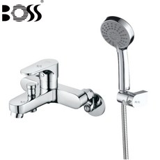 BOSS 台灣製造 D-9066 沐浴龍頭 淋浴龍頭 BHW 五段式按摩蓮蓬頭 日本進口陶瓷閥芯, 1個
