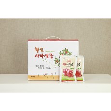 신선한 생 사과즙 100 프로 예산 사과, 50개, 120ml