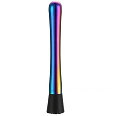 8 "긴 스테인레스 스틸 칵테일 머들러 믹서 Barware 칵테일 DIY 음료 과일 머들러 짓 눌린 얼음 Barware 바, 기타, 01 8inchclolorful blue