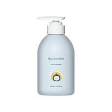 몽쉘베베 눈 따가움 없는 정수리 냄새 케어 2in1 키즈 샴푸, 1개, 450ml