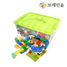 마블런 구슬놀이 타워만들기 레일블록 세트 유치원교구 손주선물 유아교구 유아용