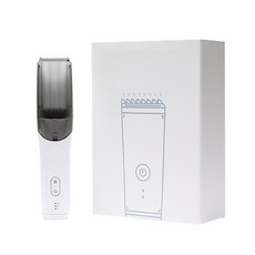 易簡嬰童自動吸發理髮器 新生兒兒童剃頭專業防水靜音家用理髮器, CW002白色:1個