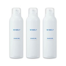 와이즐리 쉐이빙젤 200ml 10개 대용량