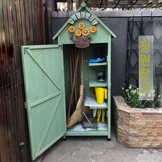 조립식 창고 야외 이동식 농막용보관함, 1 개, 틸 반선반