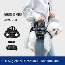 강아지 가로 메신더 백 체인 스타일 반려동물 외출 슬링백, 1개, 기본 표현