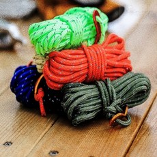 서락 캠핑 텐트 로프 줄 4M 4개입 타프용품