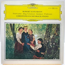[중고LP] CHRISTOPH ESCHENBACH piano plays SCHUMANN 어린이의 정경 및 아베그 변주곡 LP