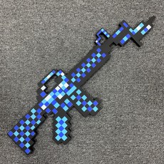 마인크래프트 장난감 총 굿즈 로블록스 코스튬, A-62cm, 1개
