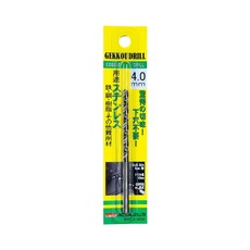 게코 스텐기리 4mm 코발트드릴 철 아크릴 겸용 다용도 비트날 일제, 1개