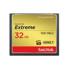 SanDisk Extreme 32GB CompactFlash 記憶卡 120 MB/s UDMA 7, 1個