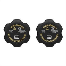 2PCS RC98 15075118 라디에이터 캡 15 P.S.I. Chevy Silverado GMC Sierra Yukon Hummer H2 용 라디에이터 서지 탱크 캡, 검은색