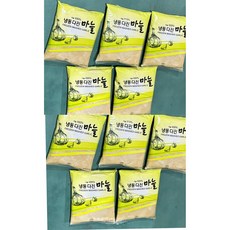 국내제조 냉동다진마늘 간마늘 냉동마늘 10kg 아이스박스포장, 1kg, 10개