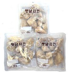 새마원 상도 옛날치킨 국내산 닭고기 8조각 닭한마리, 3개, 720g
