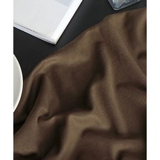패션스타트 가방 파우치 자켓 소프트 극세사 단면 스웨이드 세무 모네뜨 원단 천, 브라운
