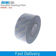 IKEME 5cmx1m 실험실 파라필름 Pm995 씰링 필름 비커 페트리 접시 향수 커버 와인 병 방수, 01 1Meter