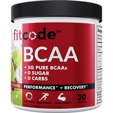 Fitcode BCAA 櫻桃萊姆汽水口味, 1個, 240g