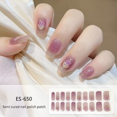 Sevalo 솔라젤 네일스트립 반경화젤네일, 20개, ES-650