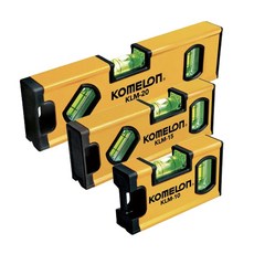 코메론 미니 수평계 KLM-10 15 20 자석 행거, 1개