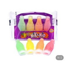 Nik-L-Nips 닉클립 왁스병캔디39g.1팩4개구성.우체국택배.빠른배송.1팩발송, 1