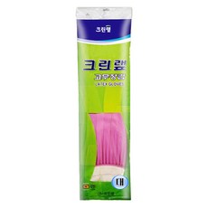 [크린랲] 고무장갑 일반 대 분홍, 핑크, 대(L), 1개