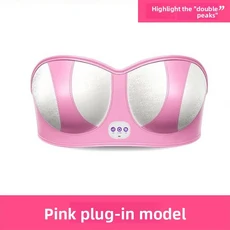 충전식 가슴 확대 기기 가슴 확대 브라 가슴 마사지기 마사지 기기, 03 Pink Plug-in