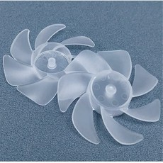 방과후 과학 미니선풍기 만들기용 7엽 프로펠러 5p 에너지수업 초등체험키트 과학실습, 3개