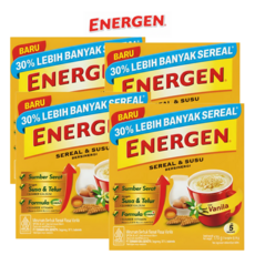 [PERA PLUS] ENERGEN POWDER VANILA 필리핀 에너젠 파우더 바닐라 초코 우유 파우더, 4개, 5개입, 34g