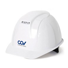 코브인터내셔날 통풍형 안전모 COVH-A001, 백색, 1개