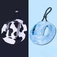 애완동물여름모자 귀달이햇빛차단 소형견고양이, S 머리 둘레 28CM 약 1 0 3 5kg, 소 블랙 레이크 블루