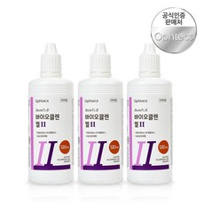 바이오클렌 엘 투 3개 렌즈 세척액, 120ml