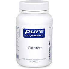 Pure Encapsulations 左旋肉鹼無麩質膠囊, 1個, 120 件