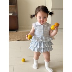 DIU 童裝女童連衣裙夏季薄款新款兒童公主裙爬服嬰兒寶寶包屁裙子