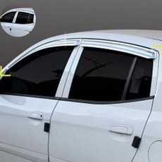 모닝 크롬 자동차썬바이저 2008 자동차빗물받이, 경동 모닝(2008)