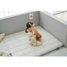 韓國DONO&DONO莫代爾極厚7cm睡墊 親膚透氣可拆洗 淺卡淺灰, 淺卡