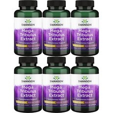스완슨 메가 트리불러스 남가새 추출물 250mg, 6개, 120정