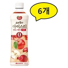 동원 아이스티 제로 애플티, 500ml, 6개