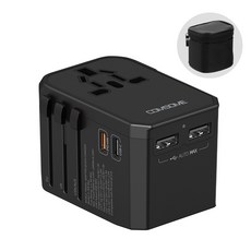 컴썸 C타입 PD45W 고속충전 여행용 어댑터 USB 파우치포함, 1개