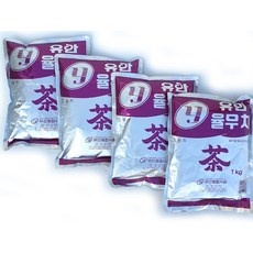 [유안] 율무차 고형, 1kg, 1개입, 4개