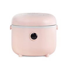 Wiswell 迷你方形電子鍋 粉色 2~4人份, DRC-24P