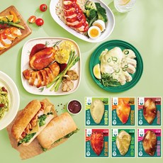 피그인더가든 소스 닭가슴살 제로 140g 6종 10팩(양념치킨/갈릭/고추마요/바베큐/불케이노/바질), 10개