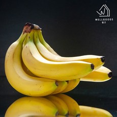 [웰굿] 프리미엄 달콤한 바나나 5.1kg(4수), 없음