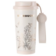 스타벅스 릴리 오브 더 밸리 더블 보온병 11179922 500ml, 1개, 아이보리