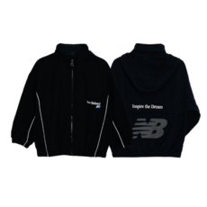 뉴발란스 키즈 에센셜 메쉬 안감 에센셜 바람막이 점퍼 유아 아동용