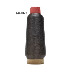 콘 금속 실 당 150D 3000M 컴퓨터 자수 및 장식 봉제 45 밝고 윤기 나는 색상 사용 가능, MS 1024 Dark G y, 1개