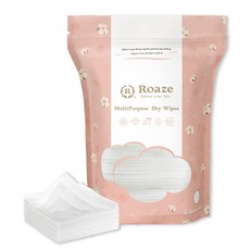 【Roaze 柔仕】MIT乾濕兩用洗臉巾 - 舒適款 (100抽/袋), 1個
