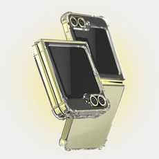 1+1 ABY 갤럭시 Z플립6 투명 범퍼 젤리 휴대폰 케이스