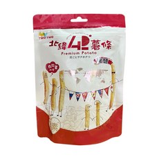 TWO TWO 北緯42度4D薯條 脆薯 下午茶點心 辦公室零食 餅乾, 90g, 1個, 薄鹽口味